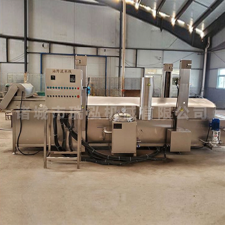 全自動連續(xù)油炸機